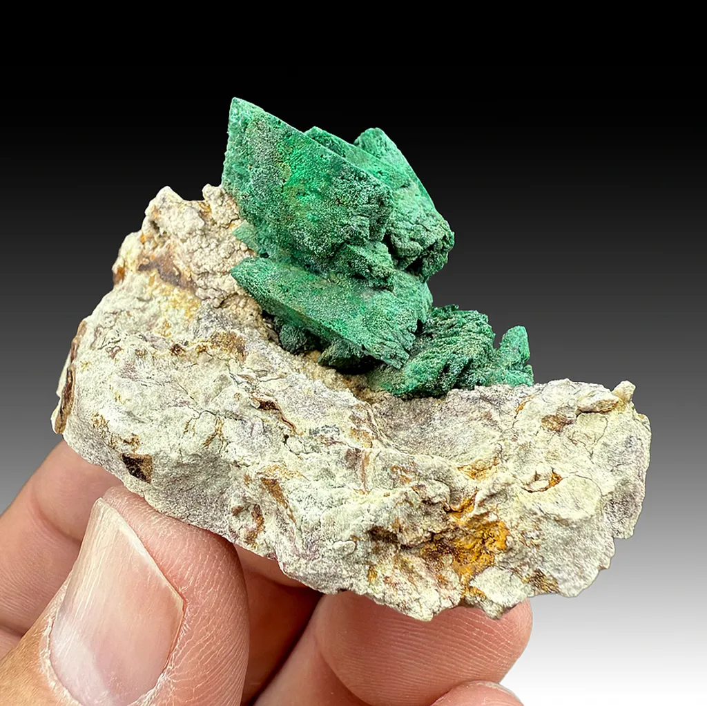 Malachite after Azurite image