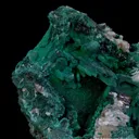 Malachite after Azurite, Cerussite - image 1