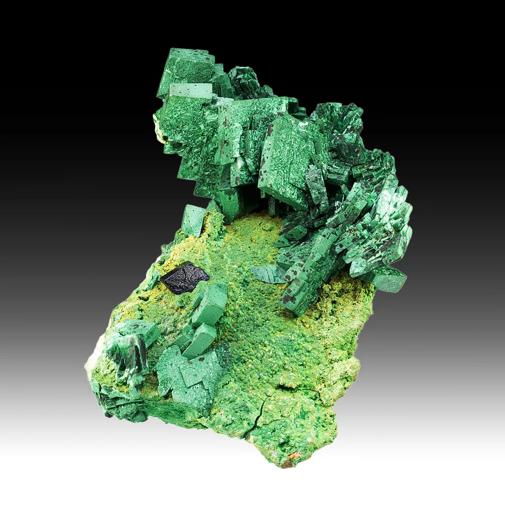 Malachite after Azurite image