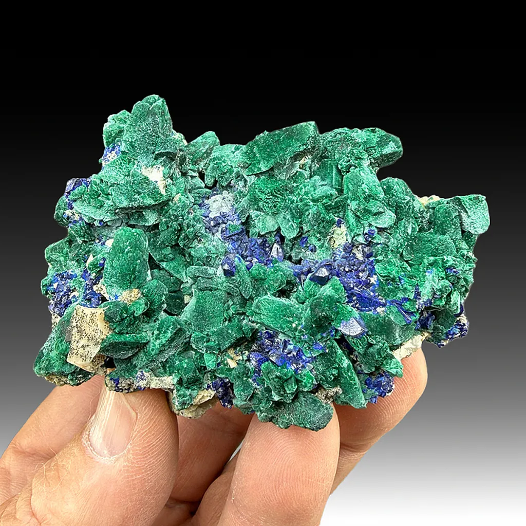 Malachite after Azurite image