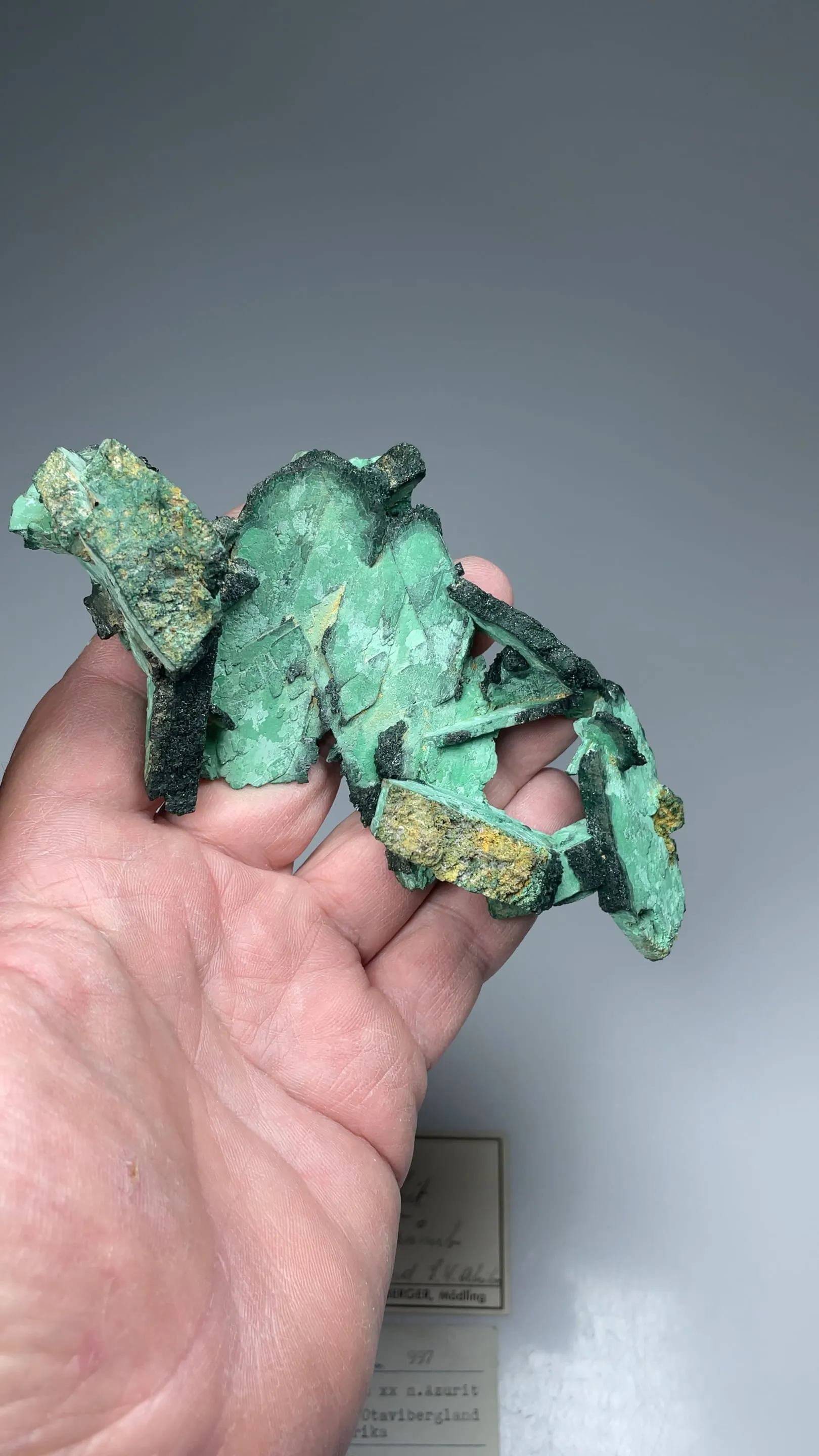 Malachite after Azurite - image 3