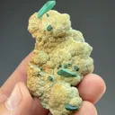 Malachite after Azurite with Smithsonite - image 2
