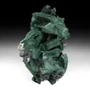 Malachite after Azurite with Tennantite, Quartz - image 1