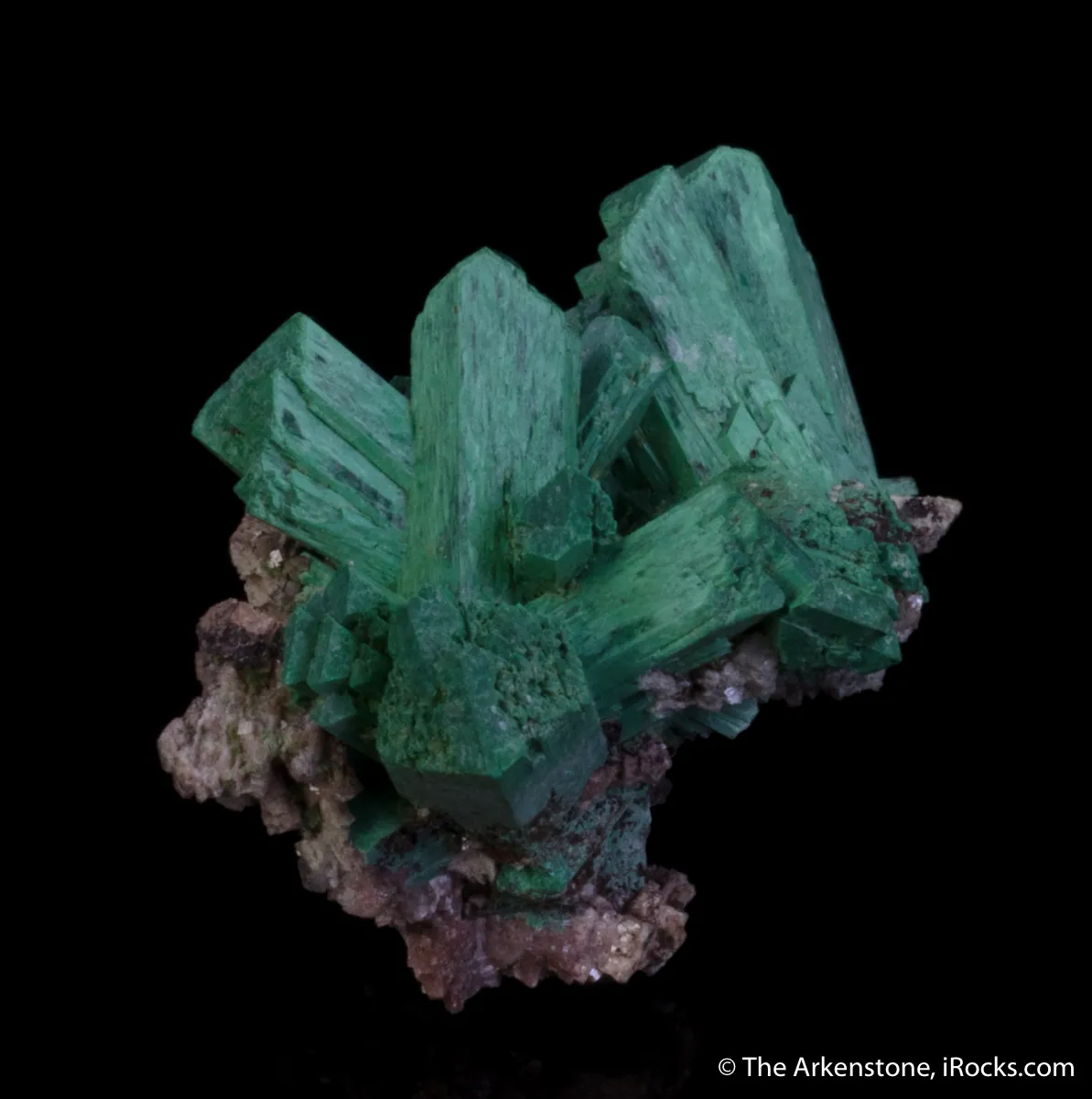 Malachite after Barite - image 1