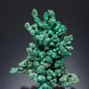 Malachite After Cuprite on NATIVE Copper - image 1