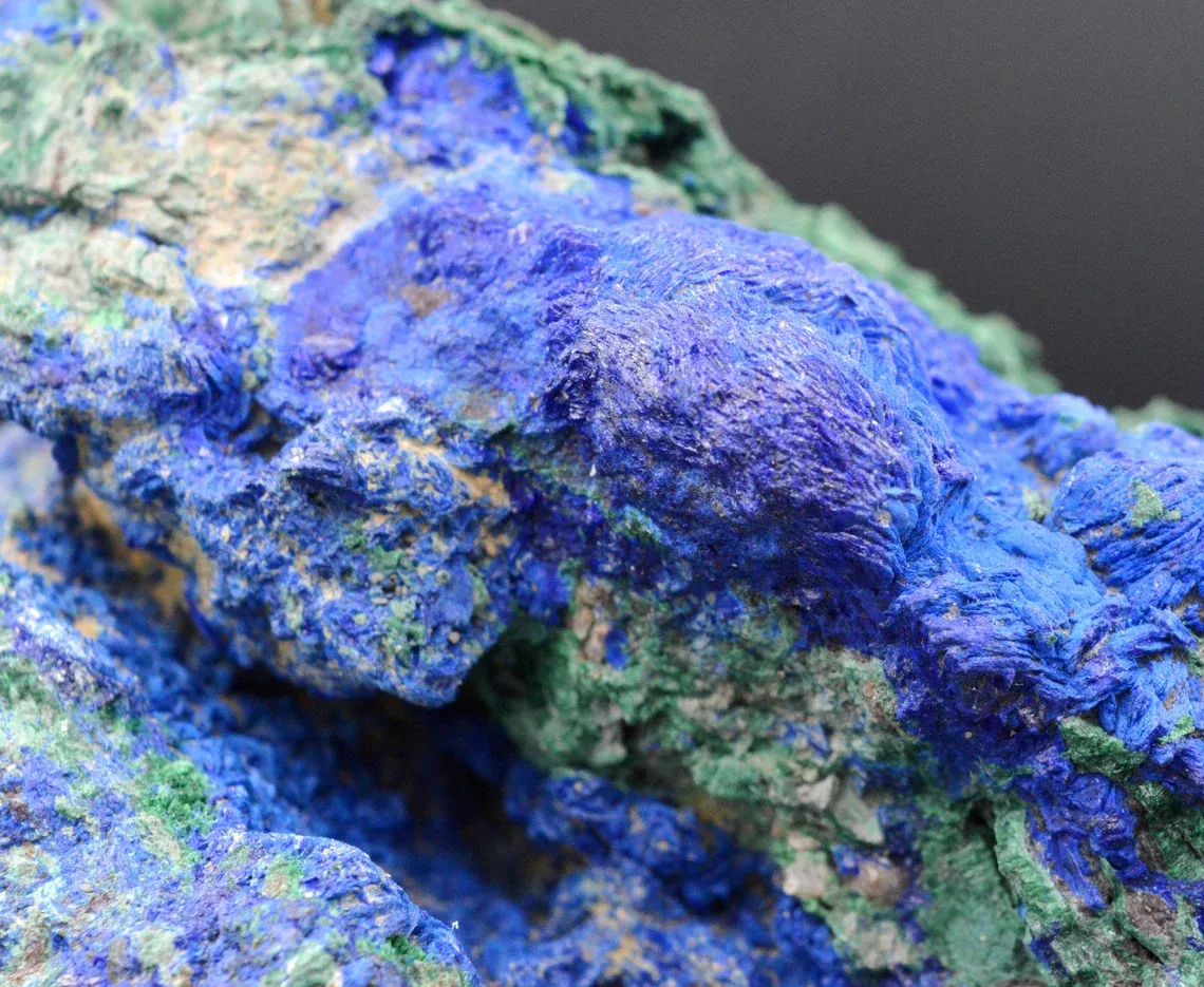 Malachite and Azurite - 835 grams - Tsumeb, Oshikoto Region, Namibia - image 2