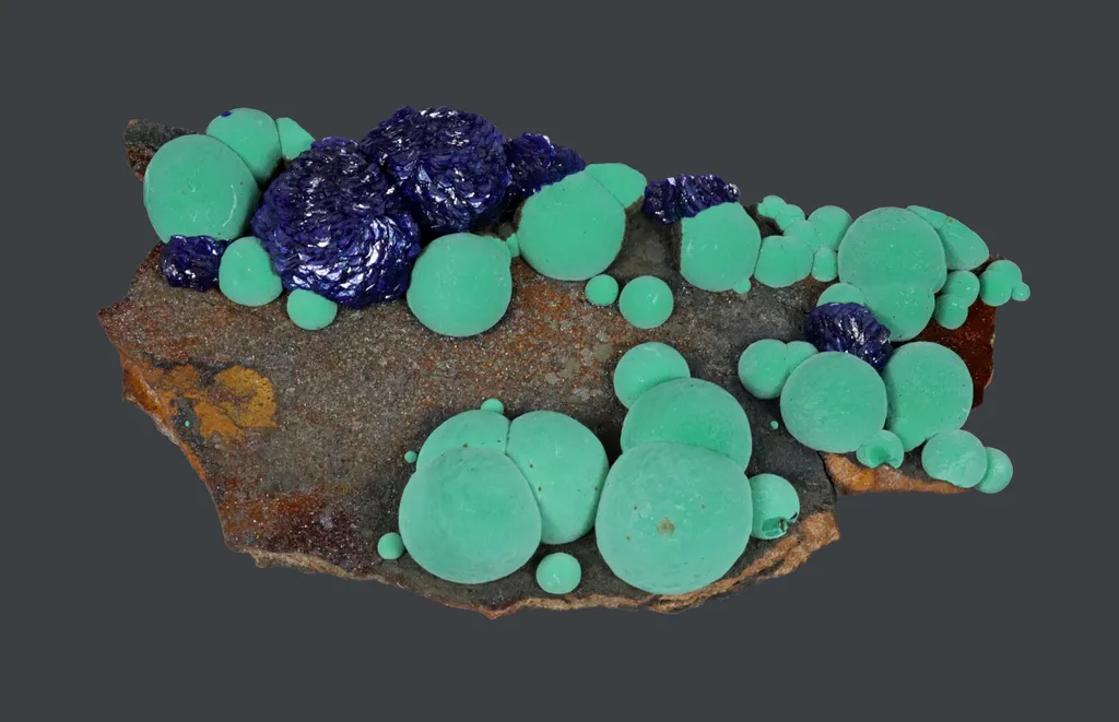 Malachite and azurite, USA Morenci, Morenci Mine image