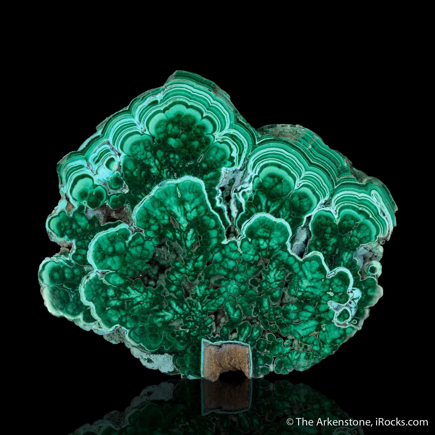 Malachite and Chrysocolla slice - image 5