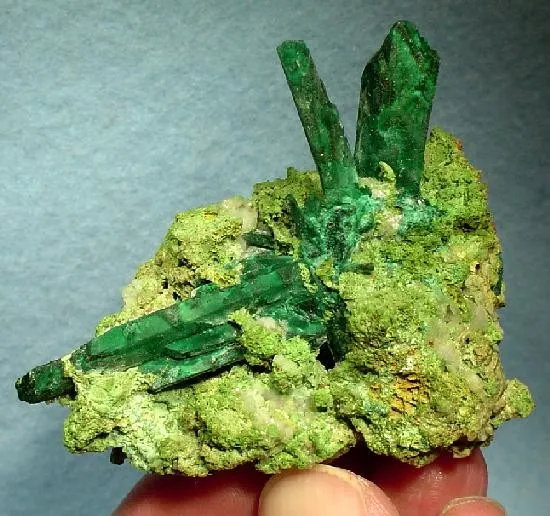 Malachite, Azurite, Mottramite image