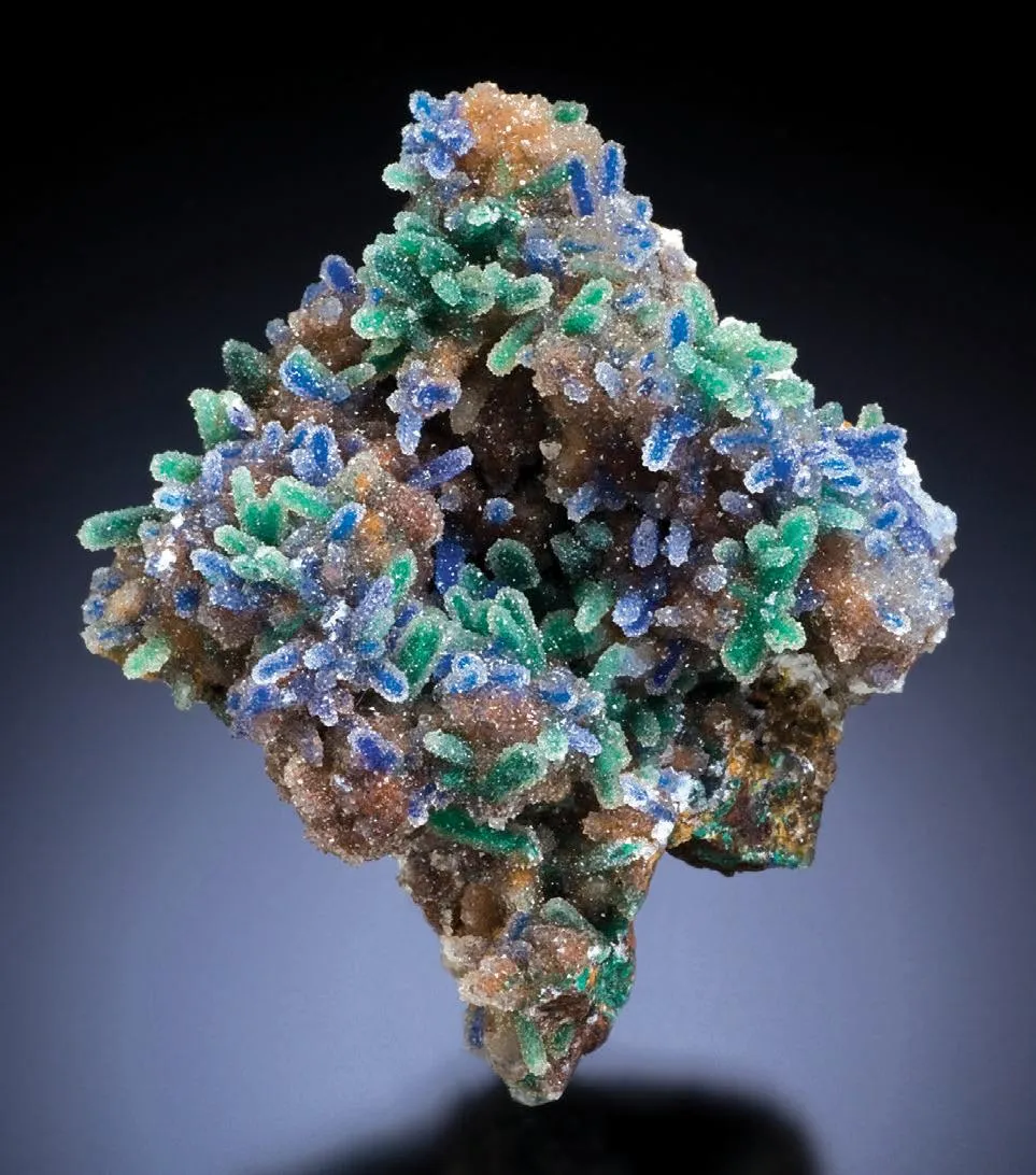 Malachite, Azurite, Quartz - image 1