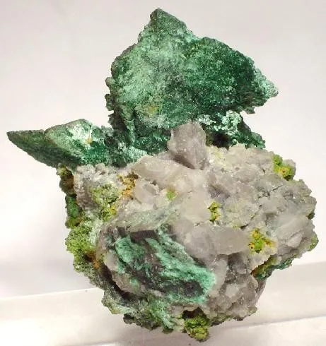 Malachite, Azurite, Quartz image