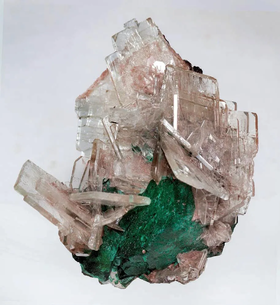 Malachite, Barite - image 1