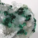 Malachite, Calcite - image 2