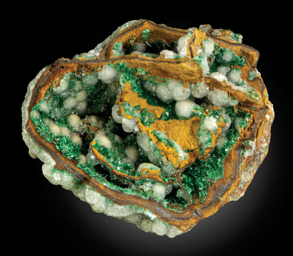 Malachite, Calcite - image 1