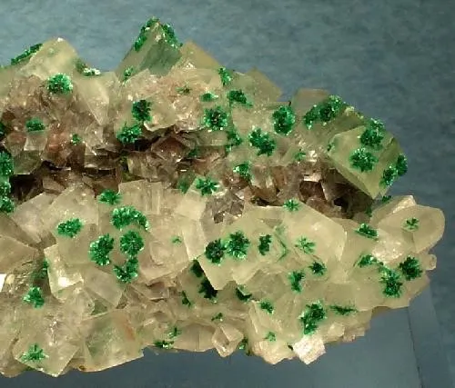 Malachite, Calcite - image 2