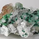 Malachite, Calcite - image 1