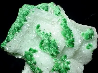Malachite, Calcite - image 1