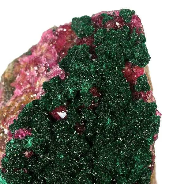 Malachite, Calcite (Var: Cobaltoan Calcite) - image 2