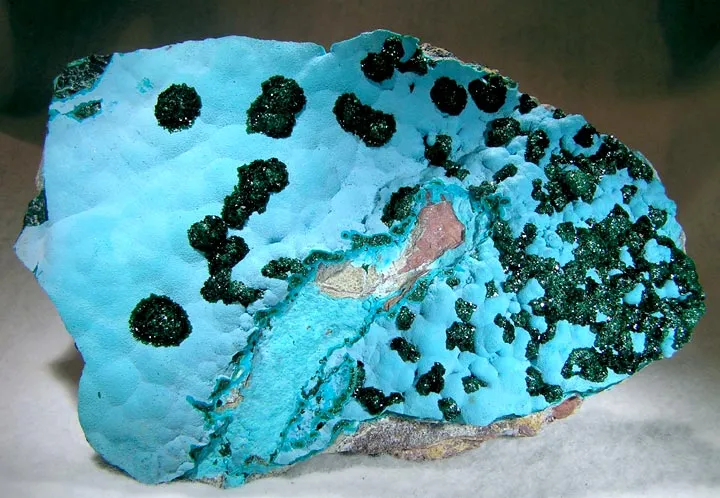 Malachite, Chrysocolla image
