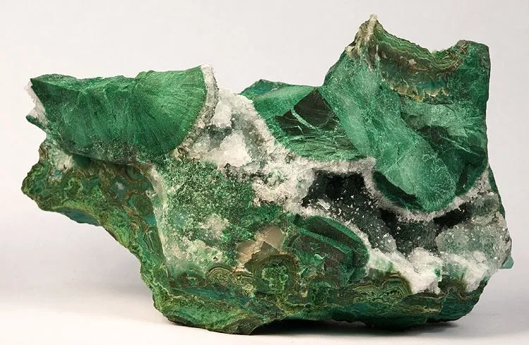 Malachite, Chrysocolla, Quartz image