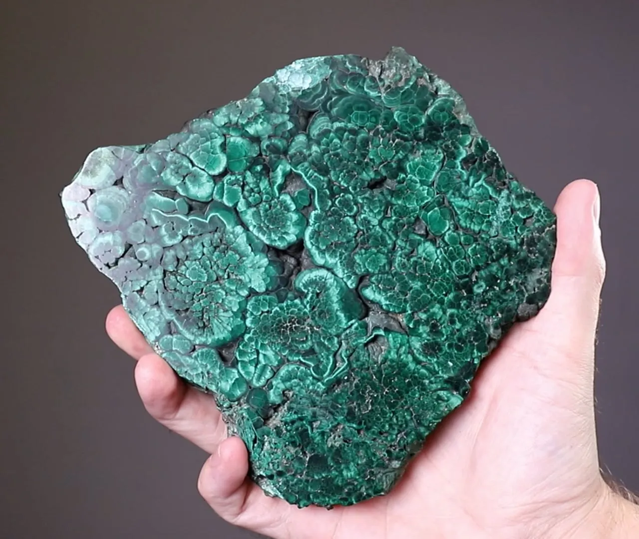 Malachite Cut and Polished - image 2