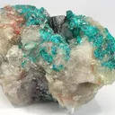 Malachite, Dioptase, Quartz - image 1