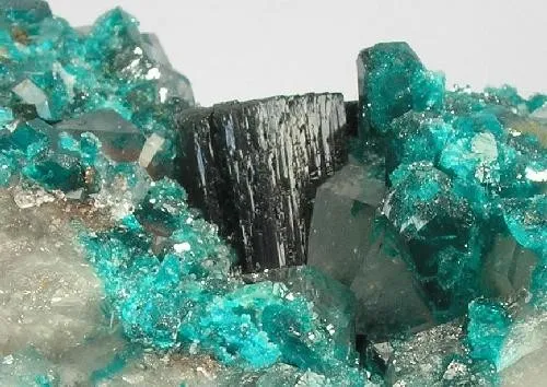 Malachite, Dioptase, Quartz - image 2