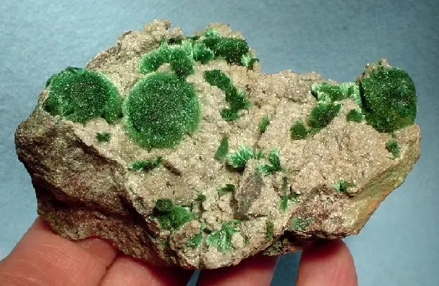 Malachite, Dolomite image