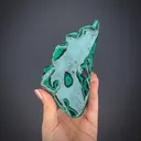 Malachite freeform carving (circa 1890s) - image 1