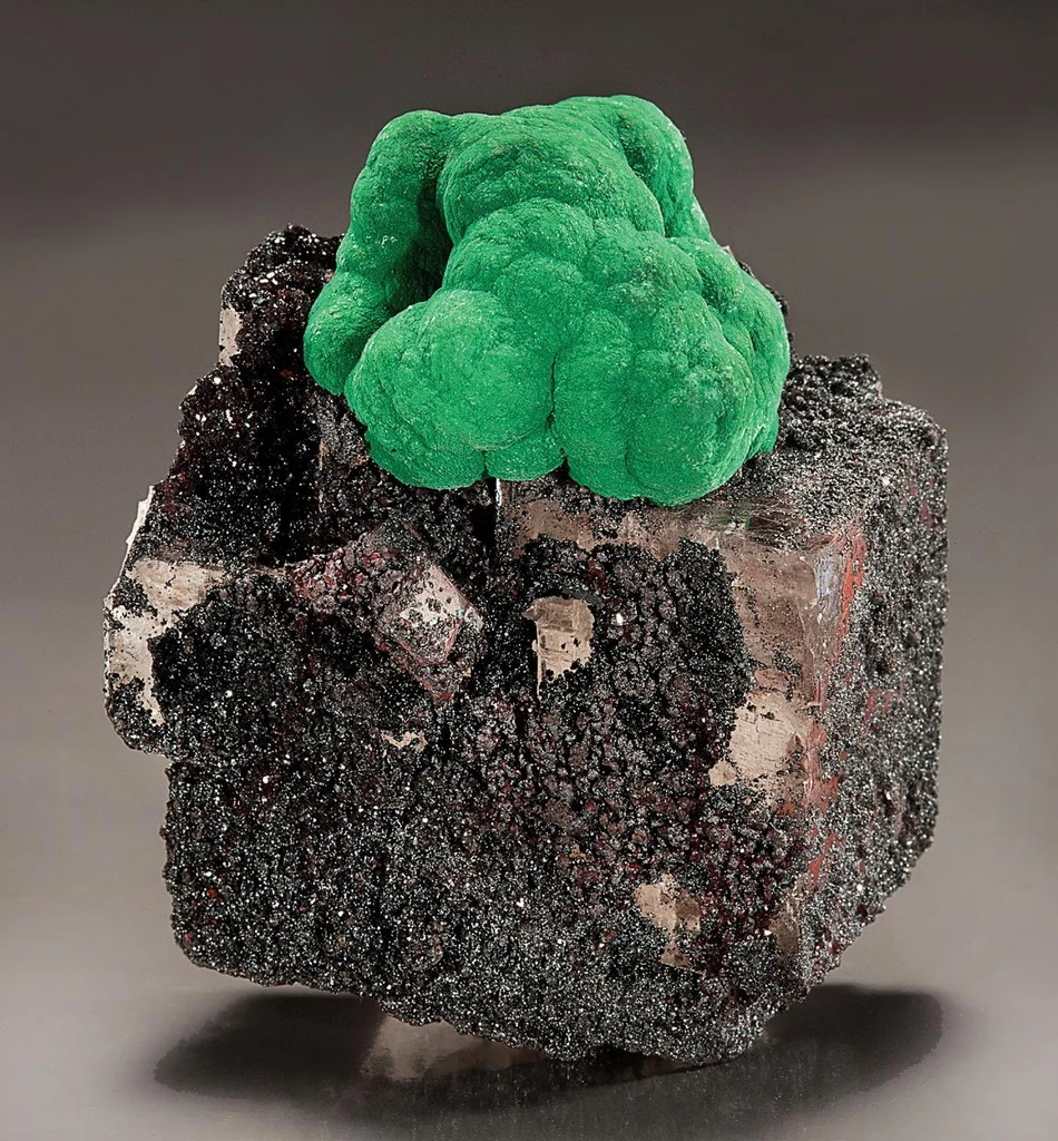 Malachite from Brumado, Bahia, Brazil image