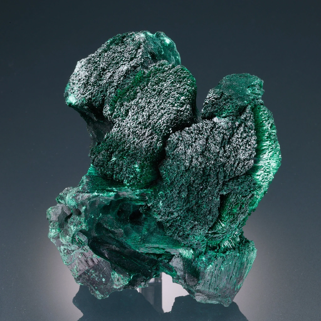 Malachite from Mashamba West Mine, Sicomines copper-cobalt project, Mutshatsha, Lualaba, DR Congo image