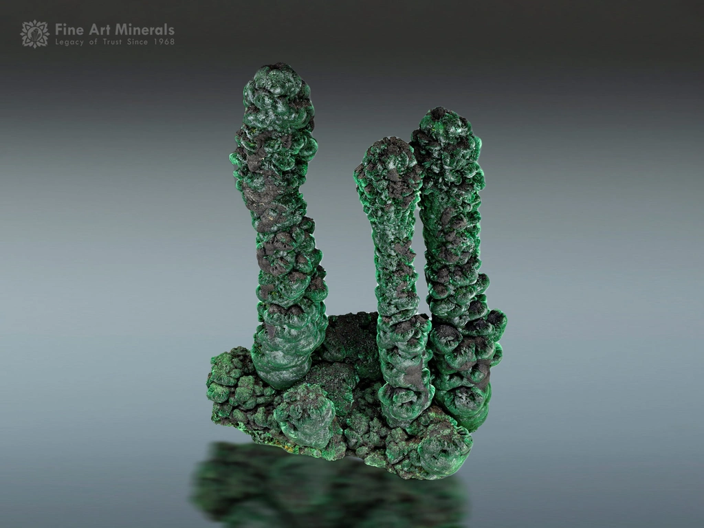 Malachite from Mashamba West Mine, Sicomines copper-cobalt project, Mutshatsha, Lualaba, DR Congo image