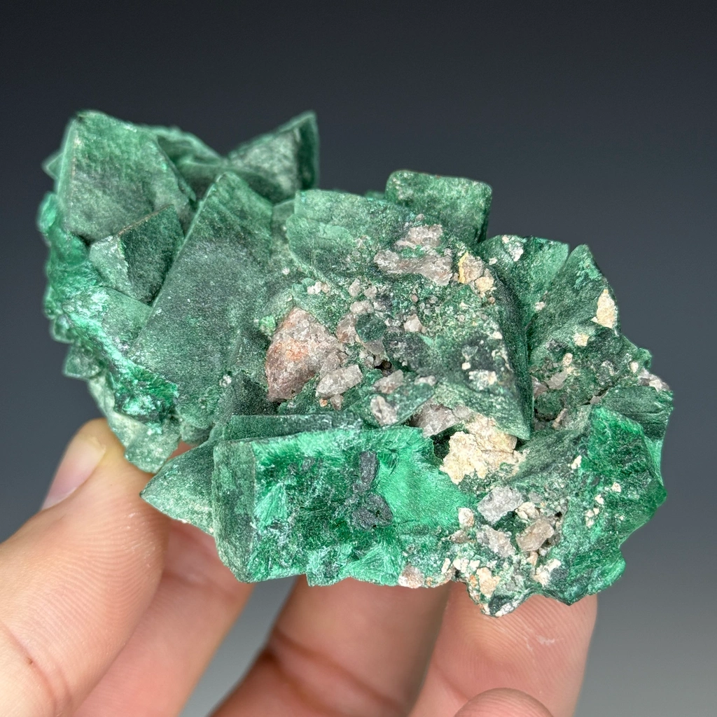 Malachite from Milpillas Mine, Milpillas, Sonora, Mexico image