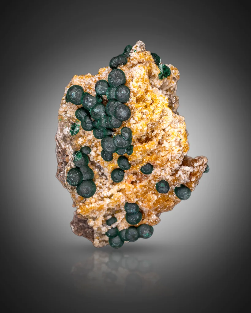 Malachite from Mindingi Mine, Kambove Territory, Haut-Katanga, DR Congo image