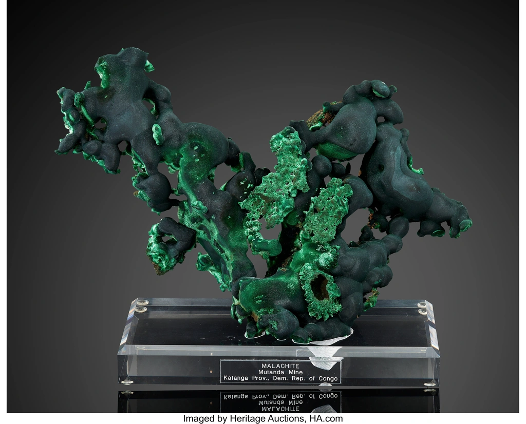 Malachite from Mutanda Mine, Mutshatsha, Lualaba, DR Congo image