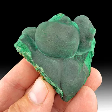 Malachite from Shilu mine, China