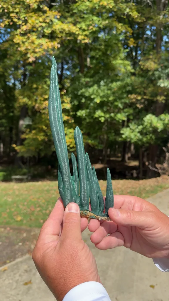 Malachite from Shilu mine, China - image 2