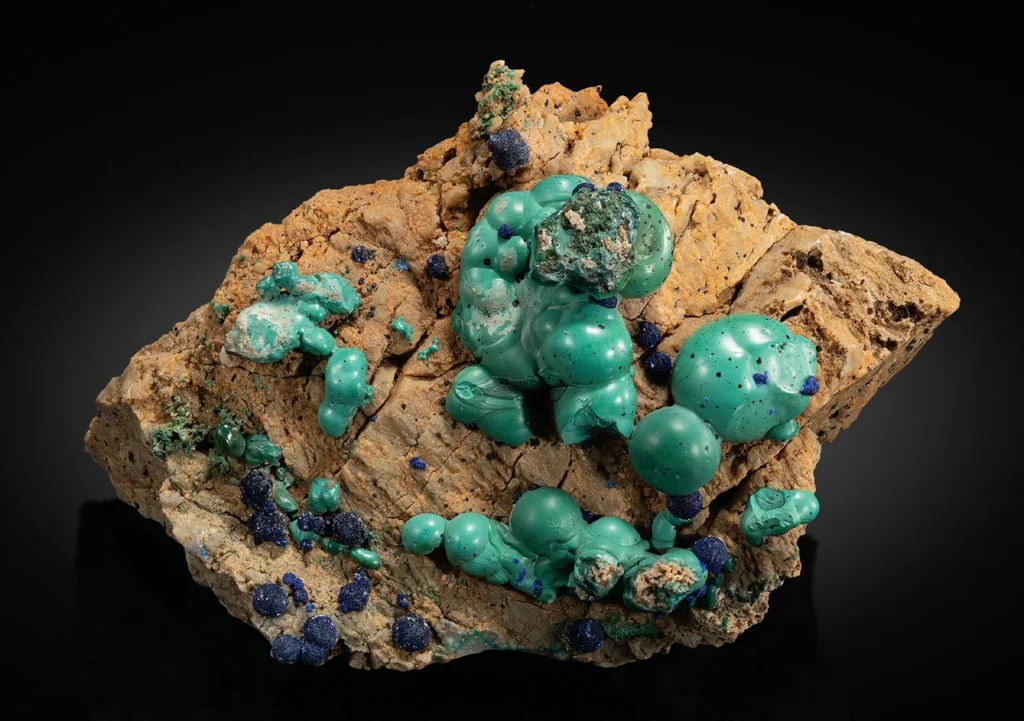 Malachite from St Gertraudi, Brixlegg, Tyrol, Austria image