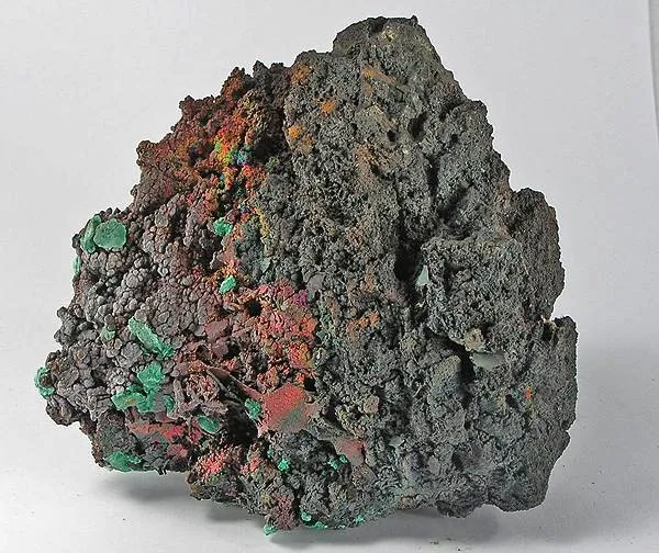 Malachite, Goethite image