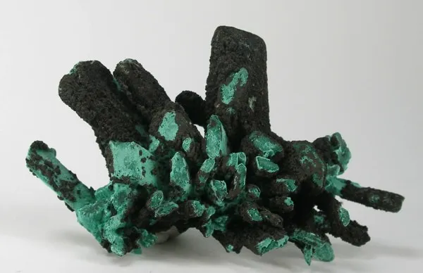 Malachite, Gypsum image