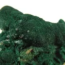 Malachite, Gypsum (Var: Selenite) - image 2