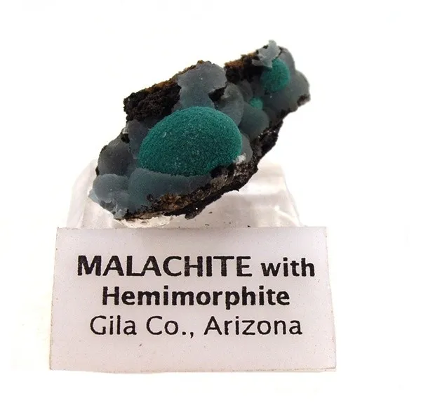 Malachite, Hemimorphite image
