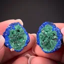 Malachite in Azurite - image 1