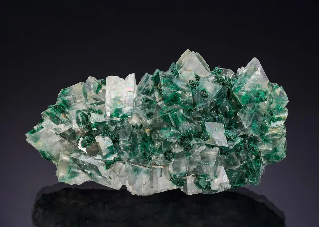 Malachite in Calcite image