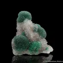 Malachite included in Quartz - image 3