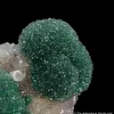 Malachite included in Quartz - image 4