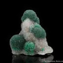 Malachite included in Quartz - image 1