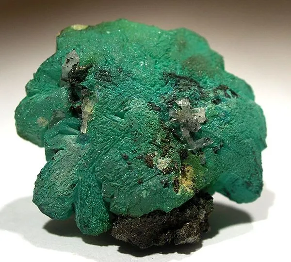 Malachite, Linarite, Cerussite image
