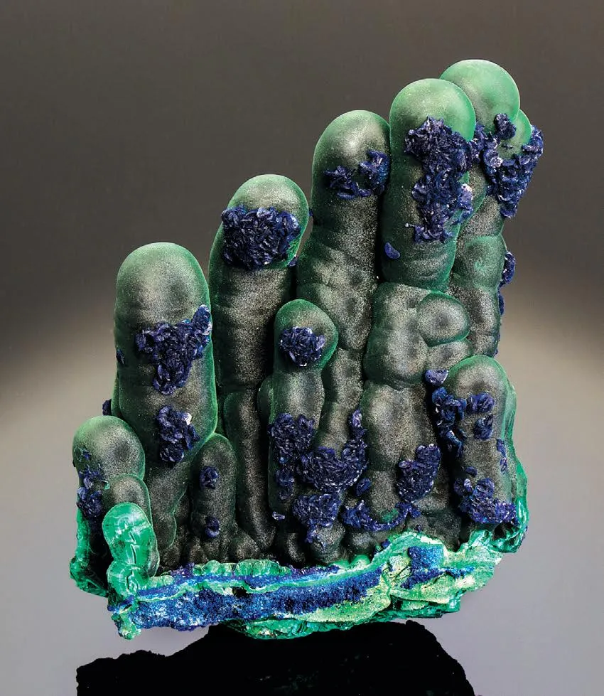 Malachite on Azurite image
