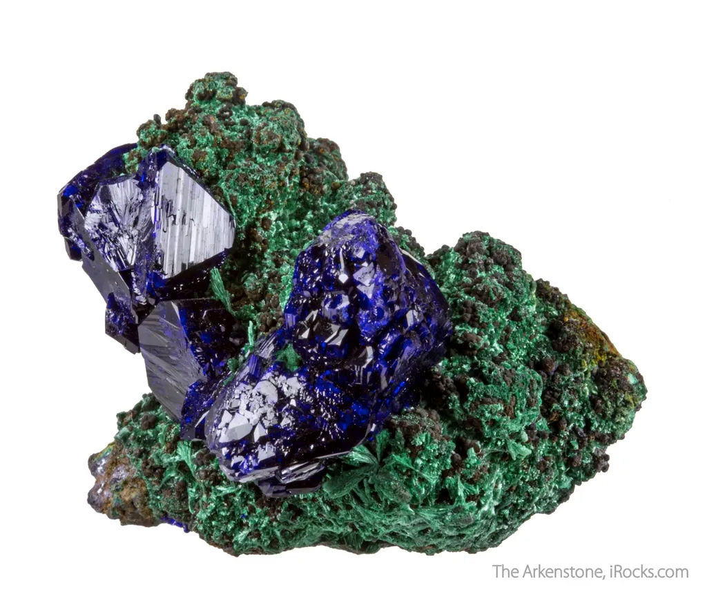 Malachite on Azurite - image 3